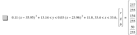 0.11*[x-35.95]^3+13.14<y<0.03*[x-23.96]^2+11.8,33.4<x<33.6,vector(r,g,b)=vector(237/255,154/255,50/255)