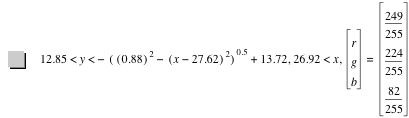12.85<y<-[[0.88]^2-[x-27.62]^2]^0.5+13.72,26.92<x,vector(r,g,b)=vector(249/255,224/255,82/255)