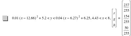 0.01*[x-12.66]^2+5.2<y<0.04*[x-6.27]^2+6.25,4.43<x<8,vector(r,g,b)=vector(237/255,154/255,50/255)