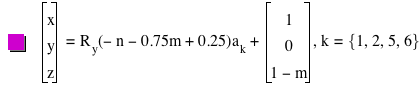 vector(x,y,z)=function(R_y,-n-(0.75*m)+0.25)*a_k+vector(1,0,1-m),k=set(1,2,5,6)
