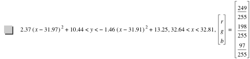 2.37*[x-31.97]^2+10.44<y<-(1.46*[x-31.91]^2)+13.25,32.64<x<32.81,vector(r,g,b)=vector(249/255,198/255,97/255)