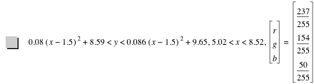 0.08*[x-1.5]^2+8.59<y<0.08599999999999999*[x-1.5]^2+9.65,5.02<x<8.52,vector(r,g,b)=vector(237/255,154/255,50/255)